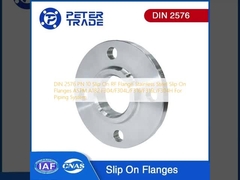DIN 2576 PN 10 Slip On RF Flange Slip On Flanges ASTM A182 F304/F304L/F316/F316L/F304H dla układu rurowego